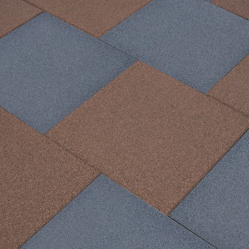 vidaXL ploče za zaštitu od pada 24 kom gumene 50 x 50 x 3 cm sive Cijene