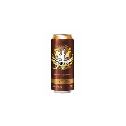 Grimbergen pivo blonde 0.5L limenka Slike