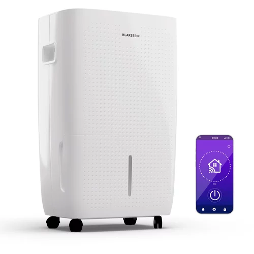 Klarstein DryFy Connect 60, razvlaževalnik zraka, WiFi, kompresijski, 60l/24h, 45-55m²