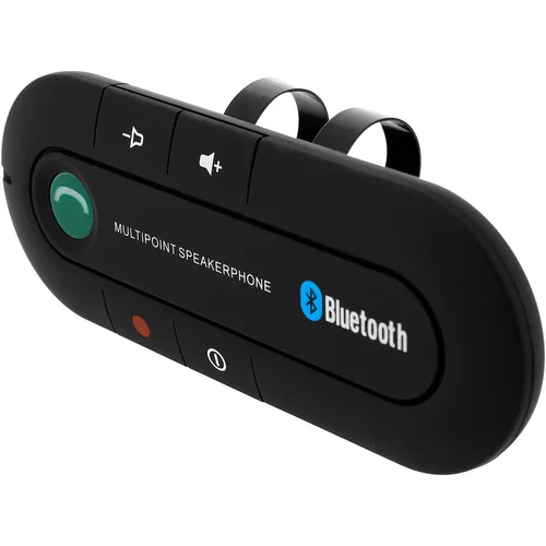 AVIZAR Komplet za prostorocno telefoniranje Bluetooth v avtomobilu, vectockovna povezava 2 pametna telefona - crna, (20731523)