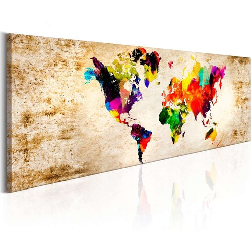  Slika - World in Watercolours 120x40 Slike