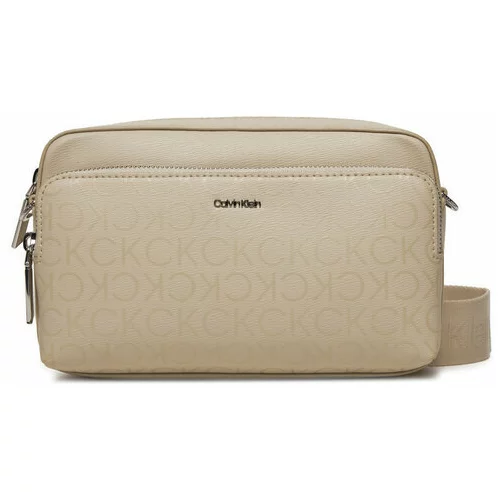 Calvin Klein Ročna torba Ck Must Camera Bag_Epi Mono K60K611926 Siva