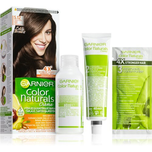 Garnier color Naturals Créme trajna sijoča barva za lase 40 ml odtenek 5,12 Icy Light Brown Cene