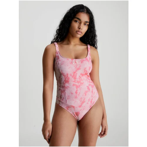 Calvin Klein Pink Women's One-piece Swimsuit Underwear Authentic-One Piece- Women