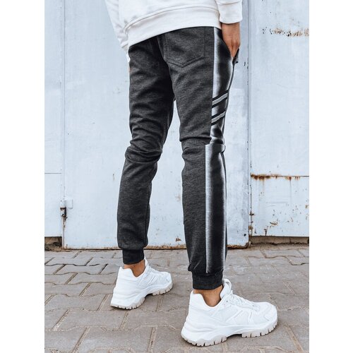 DStreet Men's Dark Grey Sweatpants Cene