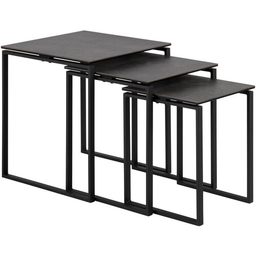 Livetastic SET MIZIC, 50/55/50 cm črna Cene