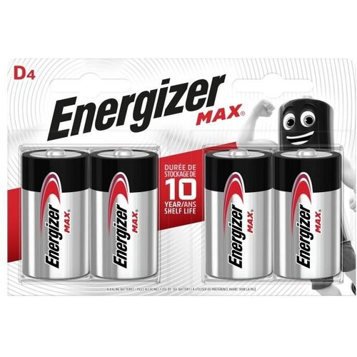 Energizer Baterije D/LR20 Max 4 pakiranje, (5000551927) Slike