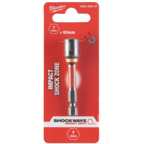 Milwaukee Nasvet z magnetnim napadom &amp;scaron;estnajstega leta 7 mm (65 mm), (21836537) Slike