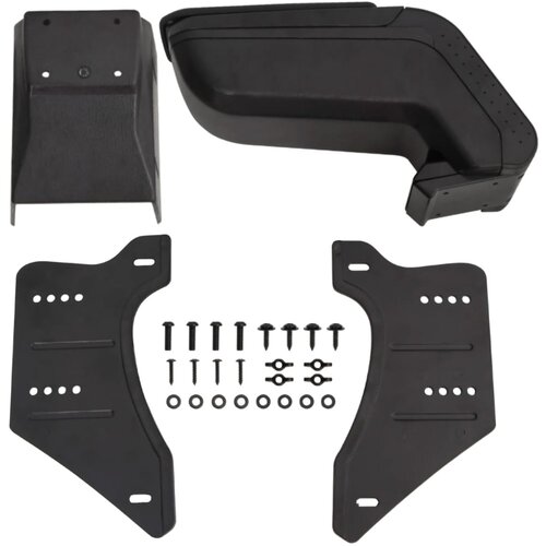  Naslon za ruke za automobil crni 14 x 30 x (32 - 48,5) cm ABS Cijene