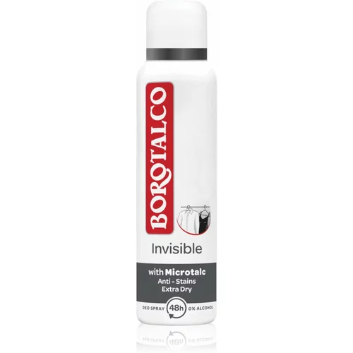 Borotalco Invisible dezodorans u spreju protiv pretjeranog znojenja 150 ml
