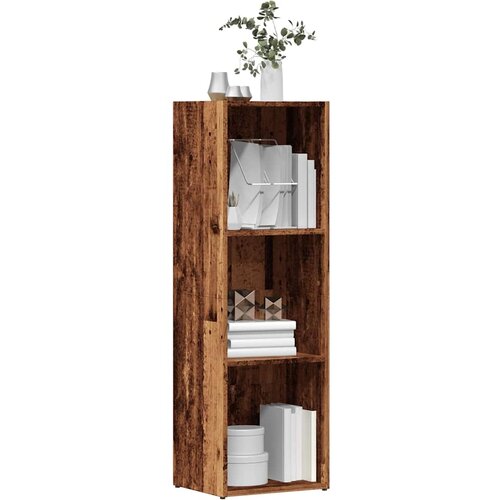 vidaXL Knjižna omara starinski les 36x30x114 cm inženirski les Cene