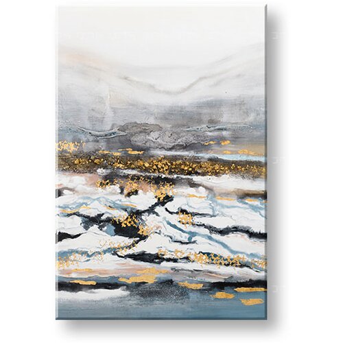  Naslikana slika na platnu narava 1-delna CWF1206HE1 - 60x90 cm () Cijene