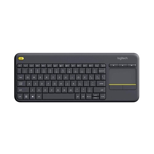 Logitech Tastatura USB Wireless Logitech K400 Plus Touch US Black Slike