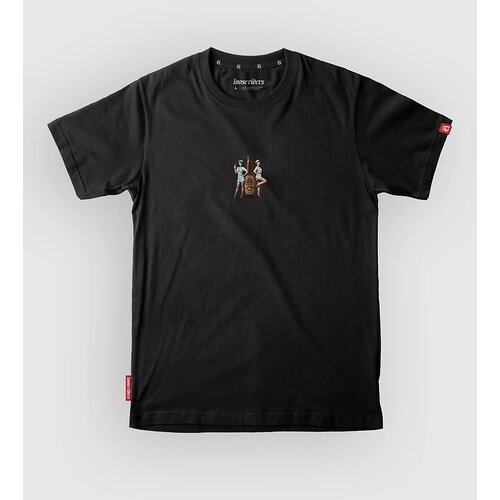 Loose Riders Beer Nurse Tech Tee black Cene