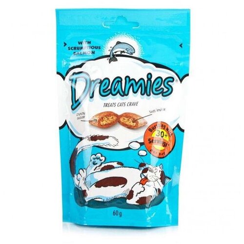 Dreamies Poslastica za mačke 60g Losos Cene