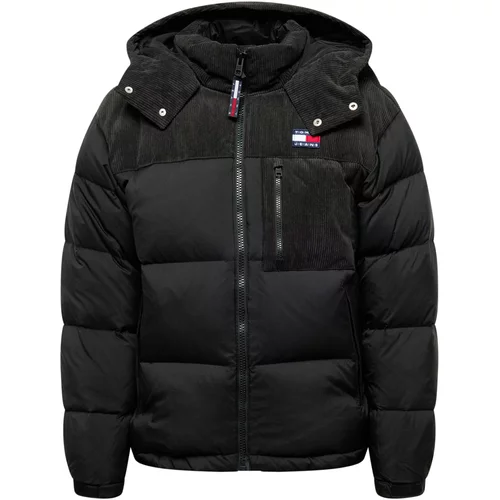 Tommy Jeans Zimska jakna 'Alaska' mornarska / rdeča / črna / bela
