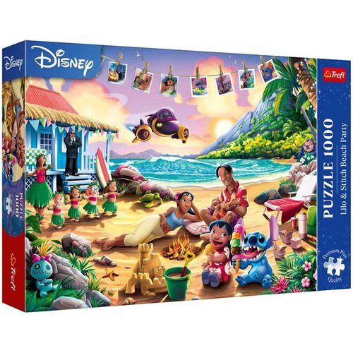 Trefl Stitch na plaži 1000-delna Premium Plus sestavljanka - Cene