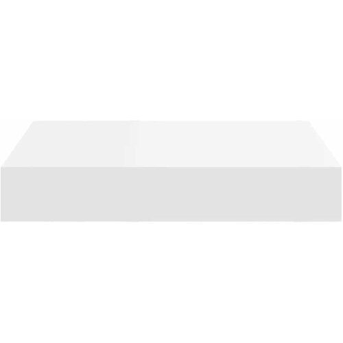  Plutajuće zidne police 4 kom bijele 23 x 23,5 x 3,8 cm MDF Slike