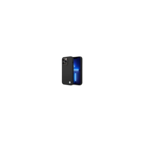 BMW SILIKONSKI OVITEK ZA IPHONE 14 PRO MAX 6,7 BMHCP14XSILBK S KOVINSKIM LOGO, (5000343382) Cene