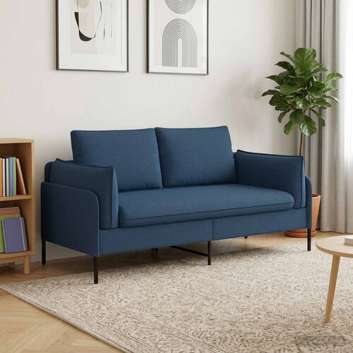 SOFA za dvije osobe Plava 188 x 81 x 89 cm Tkanina Cene