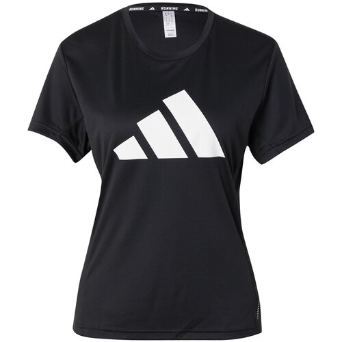 Adidas Mu&amp;scaron;ka majica RUN IT TEE, Crna Slike