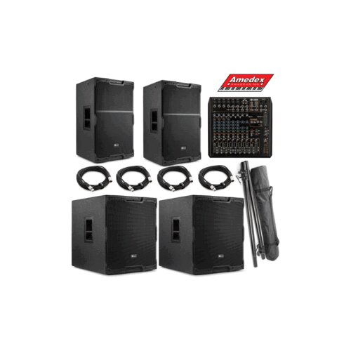  RAZGLAS POWER DYNAMICS SET SA RCF MIKSETOM Slike