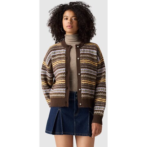 Levi&amp;#039;s Charlotte Crewneck Jopa lea fairisle java Slike