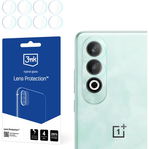 3mk ZA&amp;Scaron;ČITA ZA LEČE ZA ONEPLUS NORD CE 4 ZA&amp;Scaron;ČITNO KALJENO STEKLO, (21976302) Slike
