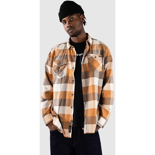 Vans Box Flannel Classic Srajca bungee cord / brown sugar Slike