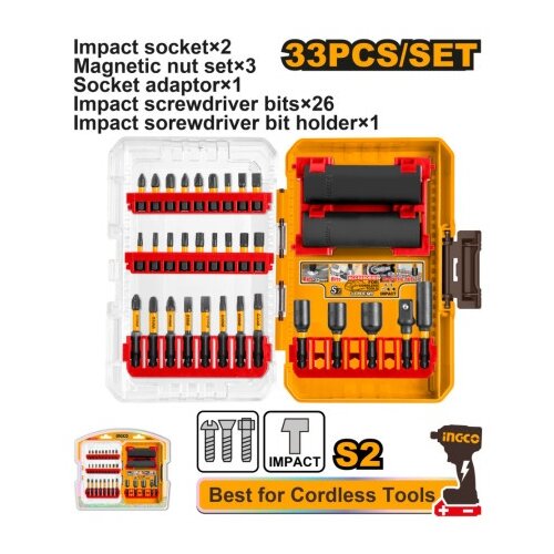 Ingco akdl63306 set bitova 33/1 super ( AKDL63306 ) Cene