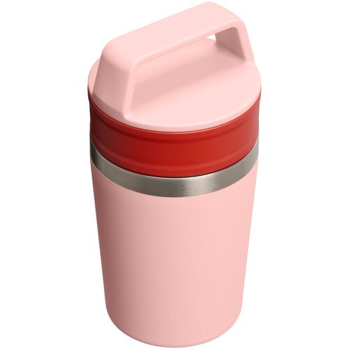 Stanley Caf&amp;eacute;-To-Go Travel Mug termo lonček majhen Peach Rose 230 ml Slike