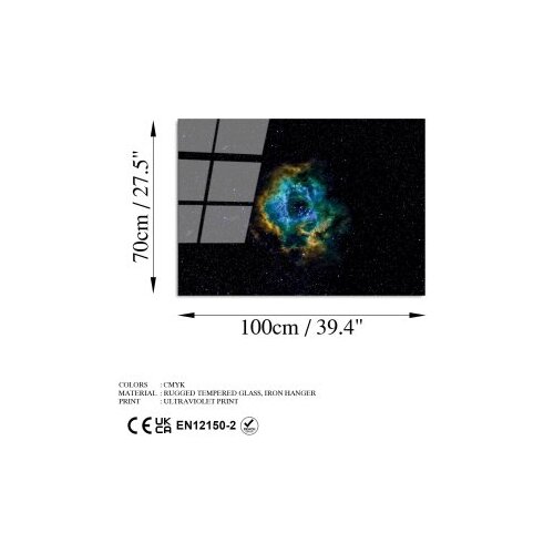 Wallity Zidna slika UV-088 70 x 100, 70x100cm Slike