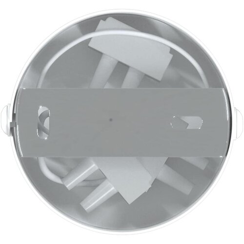  Stropni reflektor s reflektorima Bijelo 6 x 6 x 16 cm Metal Slike
