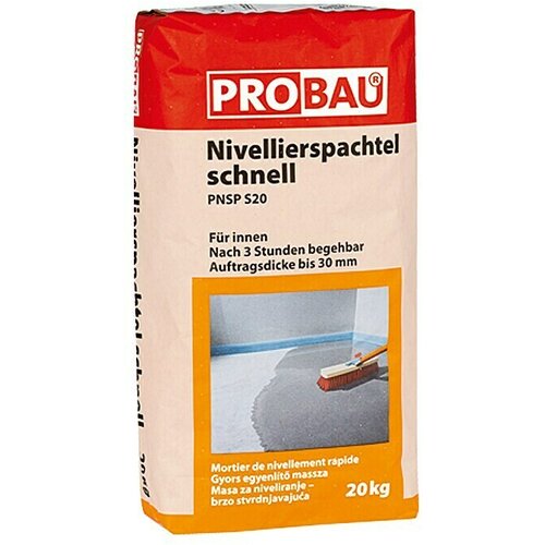 PROBAU Masa za izravnavanje neravnina (20 kg, Debljina sloja: 0 - 30 mm) Cijene
