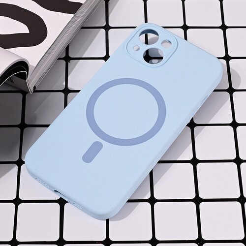  torbica magsafe pure color za iphone 13 6.1 svetlo plava Cene