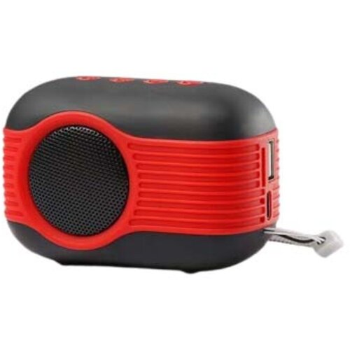 INF Macaron Mini Bluetooth Zvočnik - Prenosni Brezžični Zvočnik z FM Radiem Red, (5000141394) Cene