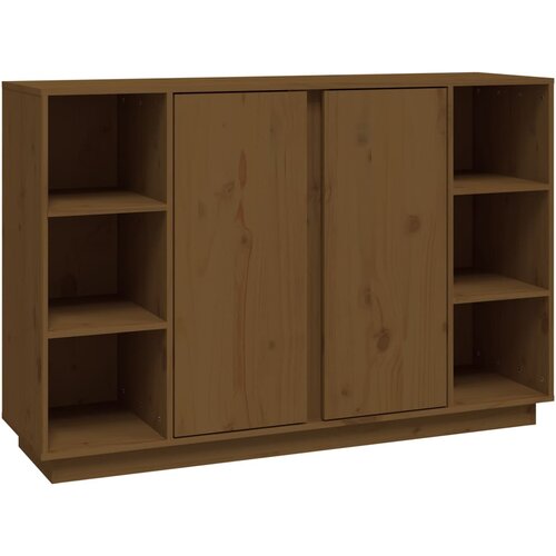 Maison Chic Komoda - Predalnik medeno rjava 120x35x80 cm trdna borovina, (21717954) Cene