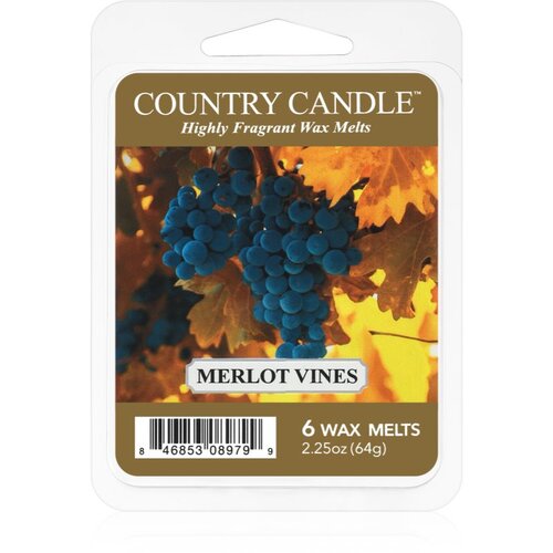 Country Candle Merlot Vines dišeča sveča 64 g Cene