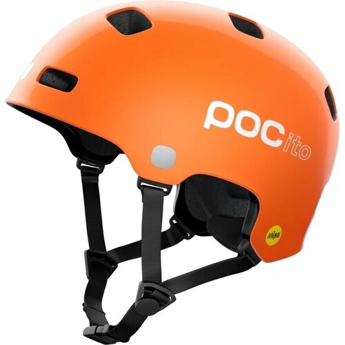 Poc POCito Crane MIPS Fluorescent Orange 51-54 Kaciga za bicikl za djecu Cene