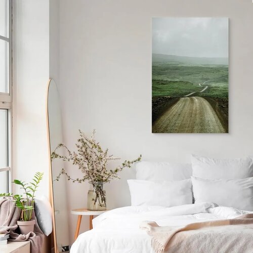  Slika - Road Across the Plains (1 Part) Vertical 20x30 Premium Print Slike