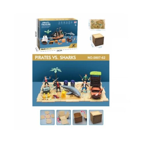 Hk Mini igračka pirati i ajkule ( A076567 ) Cene