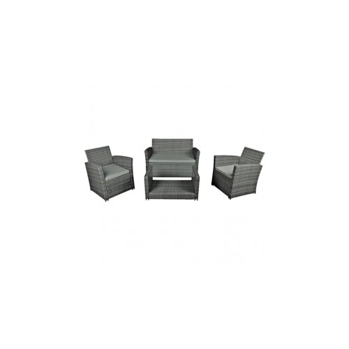  Set sofa od ratana siva Cene