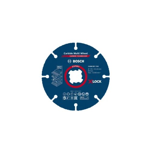 Bosch rezna ploča 125 mm EXPERT CARBIDE MULTI WHEEL X-LOCK Cijene