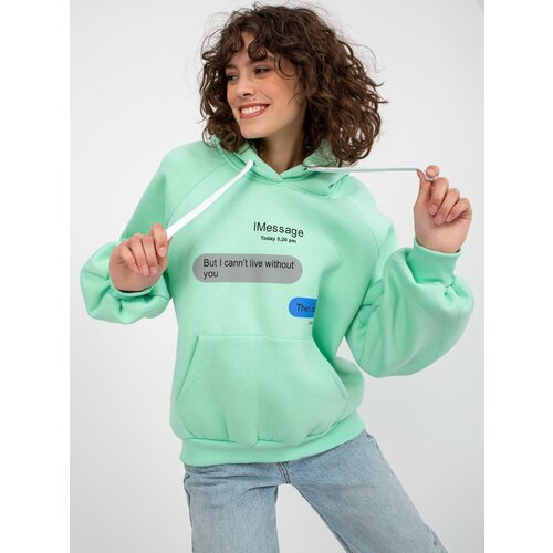 ex moda Sweatshirt-EM-BL-718.39P-mint Cene