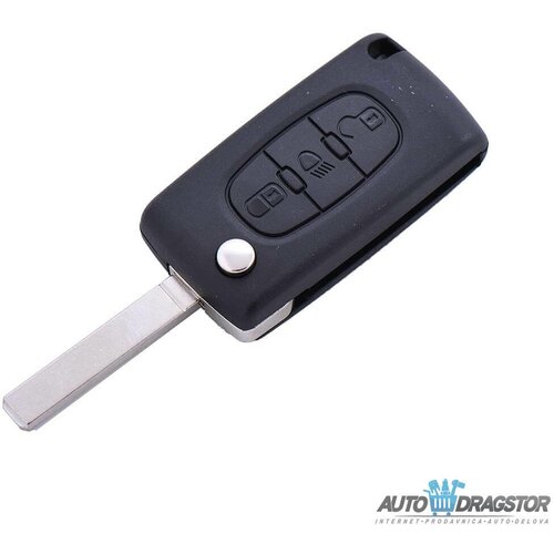 888 Car Accessories kućište oklop ključa 3 dugmeta za VA2/CE0523 peugeot/citroen Cene