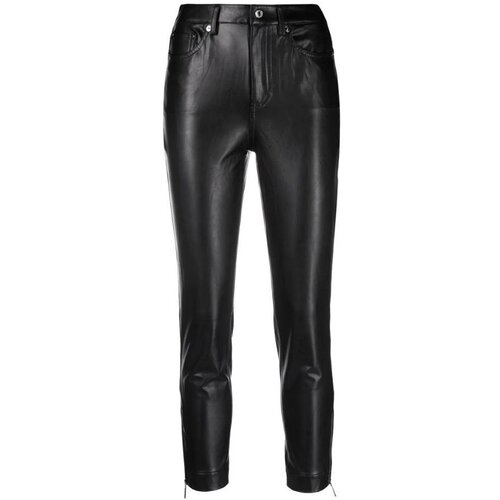 Michael Kors Pants - HW 5 PTS FAUX LTHR PNT black Cijene