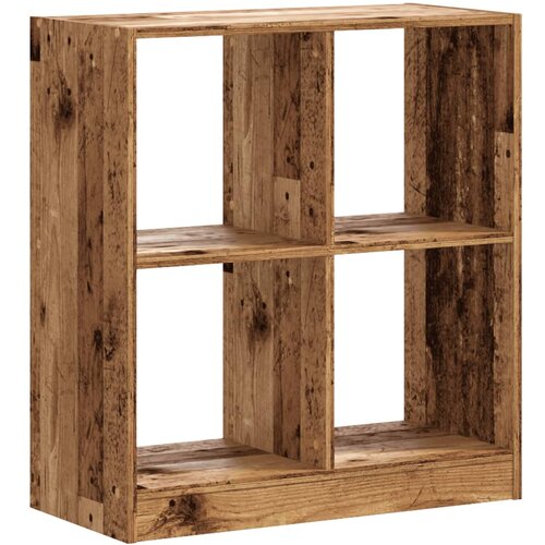 Maison Chic Knjižna omara - Knjižni regal starinski les 68,5x32x75 cm inženirski les, (21724506) Cene
