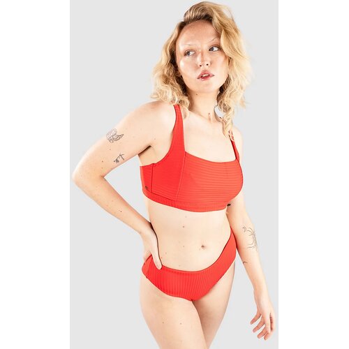 Rip Curl Premium Surf D-Dd Crop Bikini Top hibiscus red Cijene