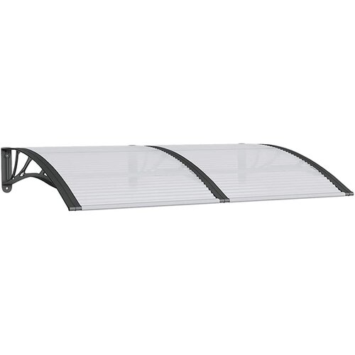 za vrata crna 150 x 100 cm polikarbonatna Slike