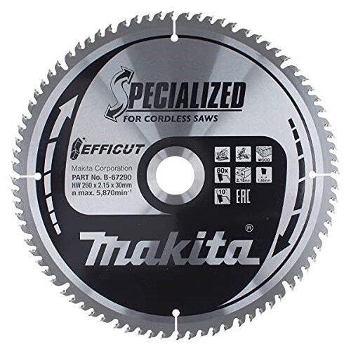 Makita B-67290 circular saw blade 26 cm 1 pc(s) Cijene